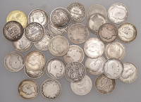 Miscellaneous Shillings in .925 silver (31), various dates [31]. Varied state	 £150-£200