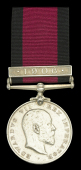 Natal 1906, 1 clasp, 1906 (Det: F. J. Bliss, Natal Police) edge bruising, very fine	 £160-£200