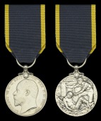 Specimen Medal: Edward Medal (Mines), E.VII.R., silver, an unnamed specimen, extremely fine	 £400-£500