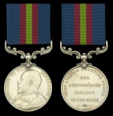 Specimen Medal: West African Frontier Force Distinguished Conduct Medal, E.VII.R., an unnamed specimen, extremely...