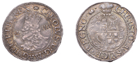 Charles I (1625-1649), Aberystwyth mint, Groat, mm. book, larger bust, reads mag, rev. plume with bands, 2.01g/1h...