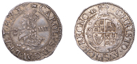 Charles I (1625-1649), Aberystwyth mint, Groat, mm. book, larger bust, rev. plume with bands, 1.97g/12h (Morr. A-2;...