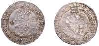 Charles I (1625-1649), Aberystwyth mint, Groat, mm. book, larger bust, reads mag, rev. plume with bands, 1.89g/1h...