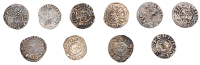 Henry II to Henry III, Short Cross Pennies (8), various classes and mints [lot]. varied state 	 £150-£180