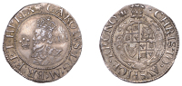 Charles I (1625-1649), Aberystwyth mint, Groat, mm. book, smaller bust, rev. plume with bands, 2.00g/3h (Morr. A-2;...