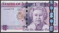 States of Jersey, £1, 1963, serial number D2373436, Padgham signature, £1 (2), 1972, serial numbers F097703 and...