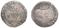 Ireland, Philip and Mary, Groat, 1558, mm. rose, 3.01g/9h (S 6501D; DF 238). Fine for issue 	 £80-£100