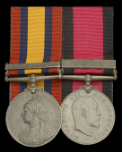 Pair: Private E. Hopson, Durban Light Infantry

Queen’s South Africa 1899-1902, 1 clasp, Relief of Ladysmith...