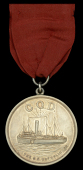 C.Q.D. Medal 1909, silver, unnamed as issued, complete with double ring suspension, nearly extremely fine	 £200-£240
