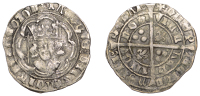 Scotland, James II, First coinage, Third Fleur-de-lis issue, Groat, Edinburgh, mm. cross pattée, tressure of eight...