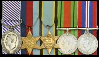 A Second War ‘Pathfinder Force’ D.F.M. group of five awarded to Lancaster air gunner Flight Sergeant J. N....