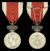 Belgium, Kingdom, Commemorative Medal for the VII Olympiad, Antwerp 1920, silver, with crown suspension, in Fonson,...