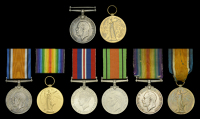 Pair: Sergeant J. W. Dunford, Royal Field Artillery, who suffered from gas poisoning in 1917
British War and...