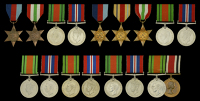 Four: Corporal N. A. Elliott, Royal Air Force Volunteer Reserve
1939-45 Star; Italy Star; Defence and War Medals...