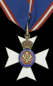 The C.V.O. insignia attributed to Commodore H. Tyrwhitt, Royal Navy, Captain of H.M.S. Renown during the Royal Visit...
