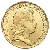 George I (1714-1727), Guinea, 1716, fourth bust (EGC 505; S 3631). Slight mark across the king’s cheek, good very...