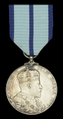 Delhi Durbar 1903, silver, unnamed as issued, lacking integral top riband buckle, light contact marks, very fine	...
