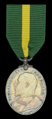 Territorial Force Efficiency Medal, E.VII.R. (15 Sjt: W. G. Pender. 6/L’pool: Regt.) extremely fine	 £80-£100