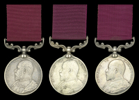 Indian Army Meritorious Service Medal, E.VII.R. (6 Kot Dufdr. Nawal Khan 30th. Mule Corps) official corrections to...