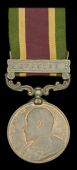 Tibet 1903-04, 1 clasp, Gyantse, bronze issue (Cooly Dataram. S. & T. Corps.) good very fine	 £300-£400