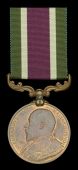 Tibet 1903-04, no clasp, bronze issue (Cooly Bandan Rai S. & T. Corps) good very fine	 £140-£180