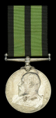 Ashanti 1900, no clasp, high relief bust (362 Pte. Majoni. 2nd. C. Africa Regt.) test mark to edge, otherwise very...