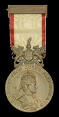 Queen Alexandra’s Medal to Soldiers’ and Sailors’ Children 1914, bronze, unnamed, with integral top brooch...