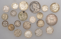 Southern Rhodesia, George V, Florins (2), 1932, 1934 , Sixpence, 1935 (KM 4, 2); together with miscellaneous...