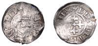 Henry I (1100-1135), Penny, Full Face/Cross Fleury type [BMC X], London, Blaceman, blaceman on lv::, 1.25g/3h (Allen...