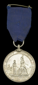 Marine Society Reward of Merit, 47mm, silver, the reverse engraved ‘Albert P. Howell. 21 January 1905.’,...
