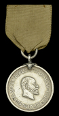 New Zealand Volunteer Service Medal, E.VII.R., 2nd issue (No. 374 Serg. C. F. Morgan. No. 2 Co. Auckland Divn....