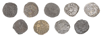 ARCHBISHOPS OF YORK, Wigmund (837-49), Styca, Æthelweard, vigmvnd irep around small cross, rev. edilveard around...