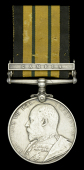 Africa General Service 1902-56, 1 clasp, Gambia (Intpr. Adjuma Sisi.) later impressed naming and with fixed...
