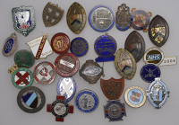 Badges, Buttons and Livery, Assorted badges, mostly relating to nursing, in base metal (29), all but one enamelled...