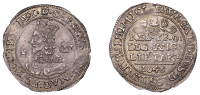 Charles I (1625-1649), Late Declaration issues, Groat, 1646, Bridgnorth-on-Severn (?), mm. plumelet on obv. only,...