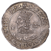Charles I (1625-1649), Late Declaration issues, Groat, 1646, Bridgnorth-on-Severn (?), mm. plumelet on obv. only,...