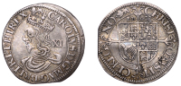Charles I (1625-1649), York mint, Shilling, Gp 1 [type 2], mm. lion, bust in plain armour, 5.42g/9h (Besly 1D; SCBI...