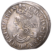 Charles I (1625-1649), York mint, Shilling, Gp 1 [type 2], mm. lion, bust in plain armour, 5.42g/9h (Besly 1D; SCBI...