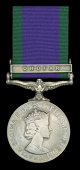 General Service 1962-2007, 1 clasp, Dhofar (24209647 Spr. P. Lowe RE.) extremely fine 	 £140-£180