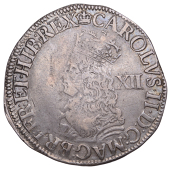Charles II (1660-1685), Second Hammered issue, Shilling, mm. crown on obv. only, reads bri fr et hib, 5.88g/3h (ESC...