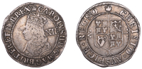 Charles II (1660-1685), Third Hammered issue, Shilling, mm. crown, reads brit fr et hib, no stops at mint-mark,...