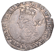 Charles II (1660-1685), Third Hammered issue, Shilling, mm. crown, large mark of value, reads bri fra et hib,...
