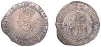 Charles II (1660-1685), Third Hammered issue, Shilling, mm. crown, reads br fr et hi, no stops by mint-mark,...