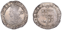 Charles II (1660-1685), Third Hammered issue, Shilling, mm. crown, large mark of value, reads bri fra et hib,...