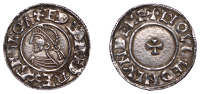 Æthelred II (978-1016), Penny, Last Small Cross type, London, Leofing, lyovine on lvndene, 1.22g/7h (BEH 2840; N...