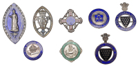 Badges, Buttons and Livery, A Selection of silver Nursing Badges, comprising Kent County Mental Hospital School of...