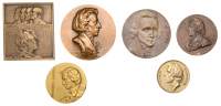 Poland, Frédéric Chopin, undated, a uniface bronze medal by Anton Grath, 59mm, 60.55g (Niggl 484); 50th...