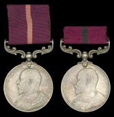 A rare Tasmania M.S.M. and Commonwealth of Australia Long Service pair awarded to Warrant Officer J. Chisholm, 3rd...