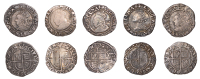 Elizabeth I (1558-1603), Sixth issue, Halfgroats (5), mm. anchor (over key on obv.), bust 6E, 0.84g/12h (BCW...