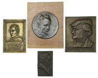 Miscellaneous, Richard Wagner, undated, a uniface bronze plaque by G.V. Voorschoten, 180 x 150mm (Niggl -); Death of...